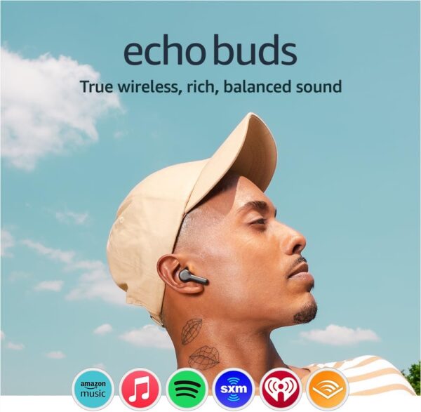 Amazon Echo Buds: Premium Sound, Alexa, and All-Day Battery Life Amazon Echo Buds: Premium Sound, Alexa, and All-Day Battery Life