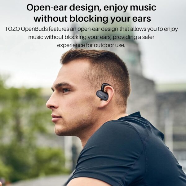 TOZO O2: Comfort and Clarity in True Open Ear Wireless Headphones TOZO O2: Comfort and Clarity in True Open Ear Wireless Headphones