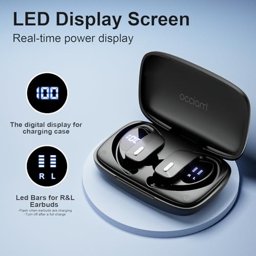 Best wireless earbuds occiam B08H1WNYTR review tested for sound quality and workouts