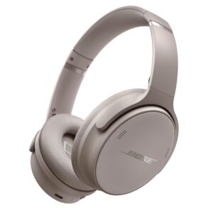 Bose QuietComfort Bluetooth Headphones, Wireless Headphones with Active Over Ear Noise Cancelling and Mic, Deep Bass, Up to 24 Hours of Playtime, Sandstone Bose QuietComfort Bluetooth Headphones, Wireless Headphones with Active Over Ear Noise Cancelling and Mic, Deep Bass, Up to 24 Hours of Playtime, Sandstone