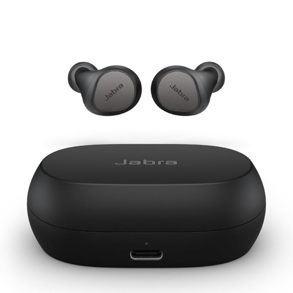 Jabra Elite 7 Pro in Ear Bluetooth Earbuds - Adjustable Active Noise Cancellation True Wireless Buds in a Compact Design MultiSensor Voice Technology for Clear Calls - Titanium...