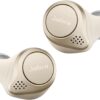 Jabra Elite 75t Earbuds – True Wireless Earbuds with Charging Case, Gold Beige – Active Noise Cancelling Bluetooth Earbuds with a Comfortable, Secure Fit, Long Battery Life,...