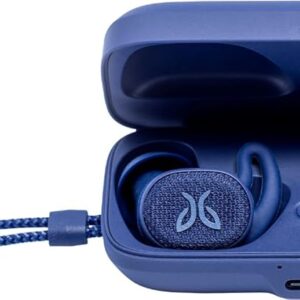 Jaybird Vista 2 True Wireless Sport Bluetooth Headphones with Charging Case - Premium Sound, ANC, Sport Fit, Waterproof Earbuds with Military-Grade Durability - Midnight Blue