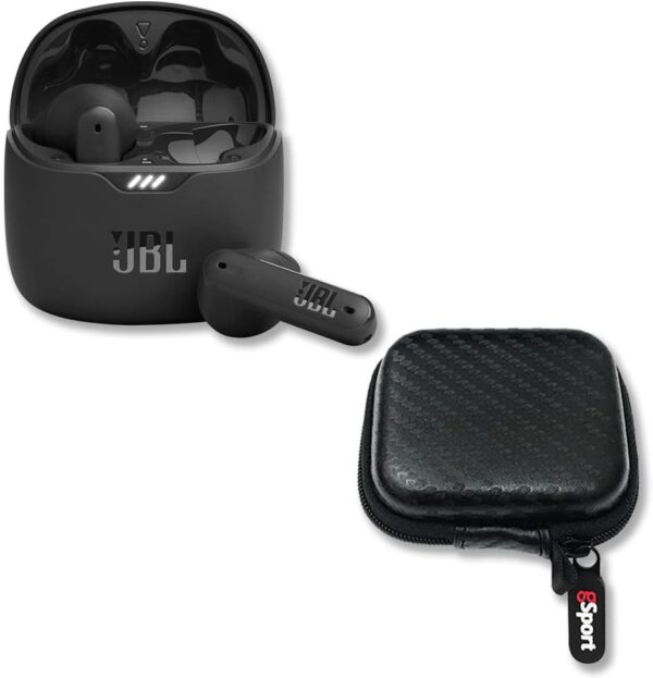 JBL Tune Flex Noise Cancelling True Wireless Earbud Bundle with gSport Case (Black) JBL Tune Flex Noise Cancelling True Wireless Earbud Bundle with gSport Case (Black)