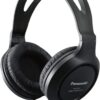 Panasonic Headphones, Lightweight Over the Ear Wired Headphones with Clear Sound and XBS for Extra Bass, Long Cord, 3.5mm Jack for Phones and Laptops – RP-HT161-K (Black) Panasonic Headphones, Lightweight Over the Ear Wired Headphones with Clear Sound and XBS for Extra Bass, Long Cord, 3.5mm Jack for Phones and Laptops – RP-HT161-K (Black)