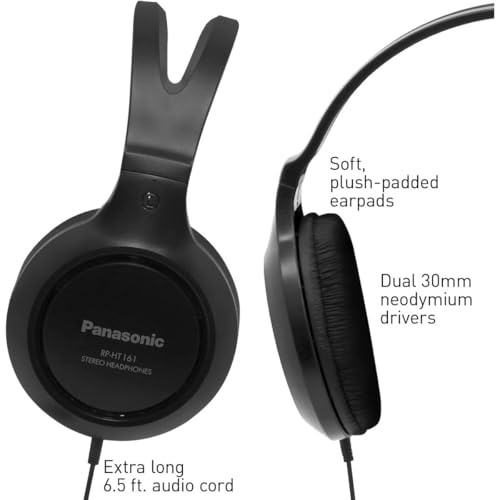 Panasonic RP-HT161-K Headphones Review: Affordable Over-Ear Sound with Extra Bass Panasonic RP-HT161-K Headphones Review: Affordable Over-Ear Sound with Extra Bass