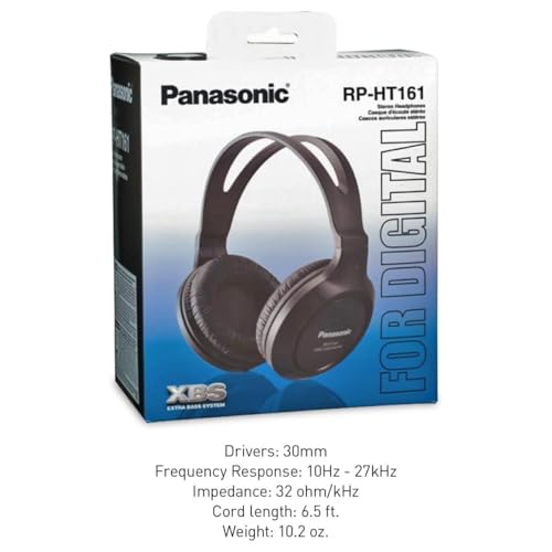 Panasonic RP-HT161-K Headphones Review: Affordable Over-Ear Sound with Extra Bass Panasonic RP-HT161-K Headphones Review: Affordable Over-Ear Sound with Extra Bass