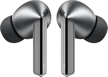 SAMSUNG Galaxy Buds 3 Pro AI True Wireless Bluetooth Earbuds, Noise Cancelling, Sound Optimization, Real-Time Interpreter, Redesigned Comfort Fit Latin American Version (Silver)