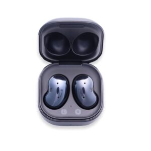 Samsung Galaxy Buds Live, Wireless Earbuds w/Active Noise Cancelling, Mystic Black, International Version Samsung Galaxy Buds Live, Wireless Earbuds w/Active Noise Cancelling, Mystic Black, International Version
