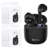 1 Hora 6 Packs Wireless Earbuds Bluetooth 5.3, Sports Headphones Deep Bass in-Ear Earphones, Premium Sound with Charging Case, Compatible with iPhone, Android Smartphone,...