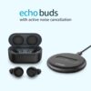 Amazon Echo Buds with Active Noise Cancellation (newest model), Wireless earbuds with active noise cancellation and Alexa, Wireless charging case and made for Amazon wireless... Amazon Echo Buds with Active Noise Cancellation (newest model), Wireless earbuds with active noise cancellation and Alexa, Wireless charging case and made for Amazon wireless...