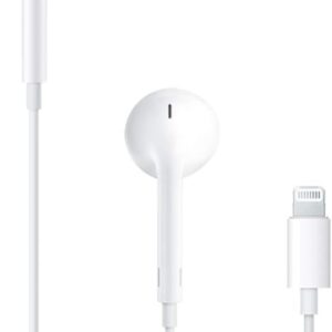 Apple EarPods Headphones with Lightning Connector, Wired Ear Buds for iPhone with Built-in Remote to Control Music, Phone Calls, and Volume Apple EarPods Headphones with Lightning Connector, Wired Ear Buds for iPhone with Built-in Remote to Control Music, Phone Calls, and Volume