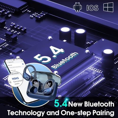 Aptkdoe HD65 Wireless Earbuds Review Deep Bass Bluetooth 5.4 Sport Headphones