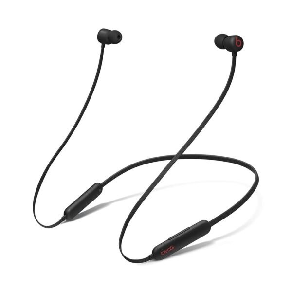 Beats Flex Wireless Earbuds - Apple W1 Headphone Chip, Magnetic Earphones, Class 1 Bluetooth, 12 Hours of Listening Time, Built-in Microphone - Black Beats Flex Wireless Earbuds - Apple W1 Headphone Chip, Magnetic Earphones, Class 1 Bluetooth, 12 Hours of Listening Time, Built-in Microphone - Black