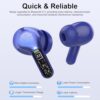 BESNOOW I53 Wireless Earbuds Review Fast Bluetooth 5.4 Noise Cancelling Headphones