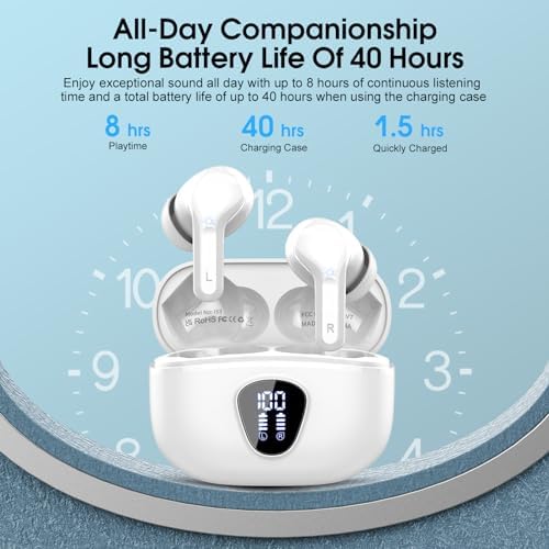 BESNOOW Wireless Earbuds I53 Review Fast Connection Clear Calls and Waterproof Design