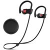 Bluetooth Headphones, Bluetooth 5.3 IPX7 Waterproof Wireless Sports Earbuds for Workout Gym, 16 Hrs Playtime Running Headphones with Noise Cancelling Mic, HiFi Bass Stereo...