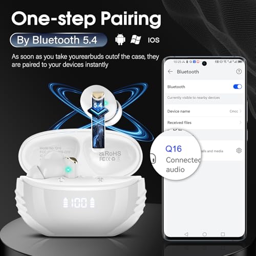 Conyat Q16 Wireless Earbuds Review Bluetooth 5.4 Waterproof In-Ear Headphones