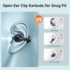 CXK EP03 Open Ear Headphones Review Bluetooth 54 Wireless Clip On Earbuds CXK EP03 Open Ear Headphones Review Bluetooth 54 Wireless Clip On Earbuds