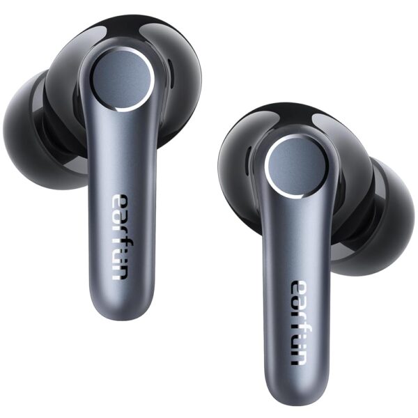 EarFun Air Pro 4 Adaptive Hybrid Noise Canceling Wireless Earbuds, Qualcomm Snapdragon Sound, aptX™ Lossless, 6 Mics AI CVC 8.0 Call, LDAC Hi-Res Audio, 52H Playtime, Bluetooth...