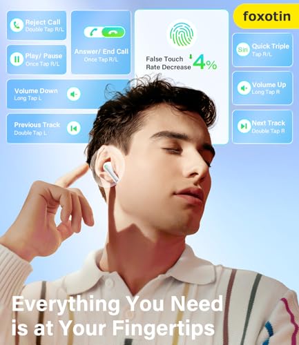 Foxotin Wireless Earbuds T16 Review Powerful Battery Life and Immersive 3D Sound Experience