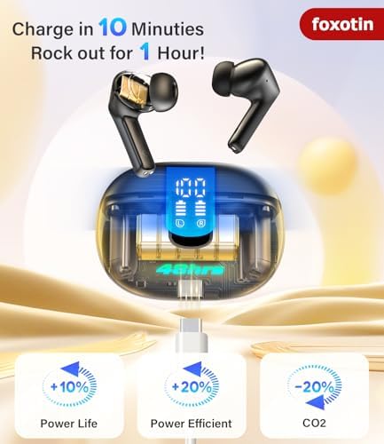 Foxotin Wireless Earbuds T16 Review Unveiling 48H Playback and Bluetooth 5.3 Performance Foxotin Wireless Earbuds T16 Review Unveiling 48H Playback and Bluetooth 5.3 Performance
