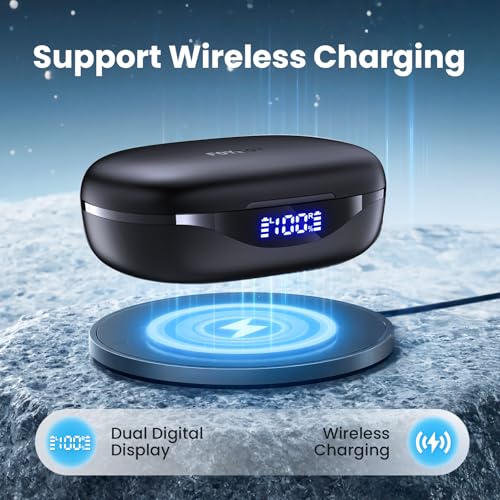 FOYCOY C17 Bluetooth Earbuds Review best wireless headphones with 90H playtime and waterproof design