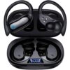 GNMN Ear Buds Wireless Earbuds 96hrs Playback Bluetooth Headphones IPX7 Waterproof Stereo Bass Over-Ear Earphones with Earhooks Microphone LED Battery Display for... GNMN Ear Buds Wireless Earbuds 96hrs Playback Bluetooth Headphones IPX7 Waterproof Stereo Bass Over-Ear Earphones with Earhooks Microphone LED Battery Display for...