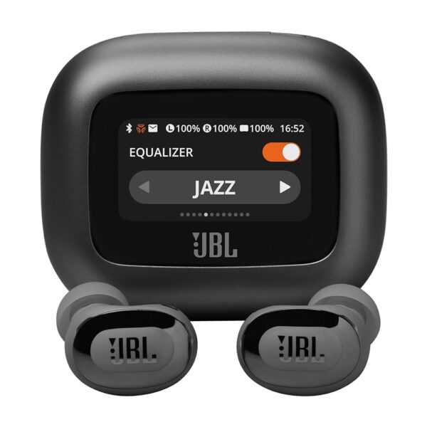 JBL Live Buds 3 - True Wireless Noise-Cancelling Bud-Type Earbuds, 40Hrs Total Playback, Wireless Charging, 6 Mics for Perfect Calls, Multi-Point Connection, IP55 Waterproof and...