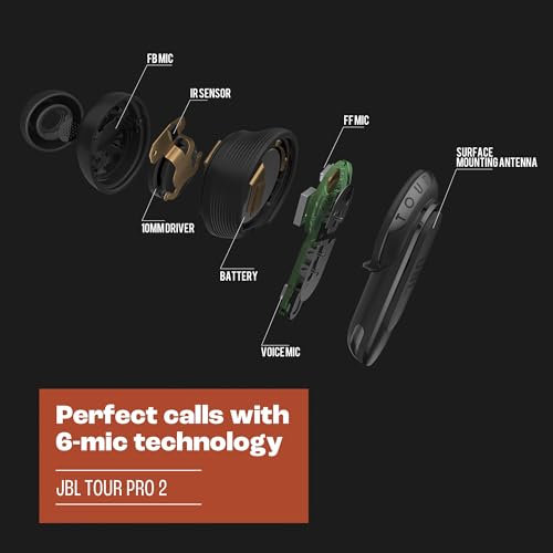 JBL Tour Pro 2 Wireless Earbuds Review True Noise Cancelling and Smart Charging Case Features