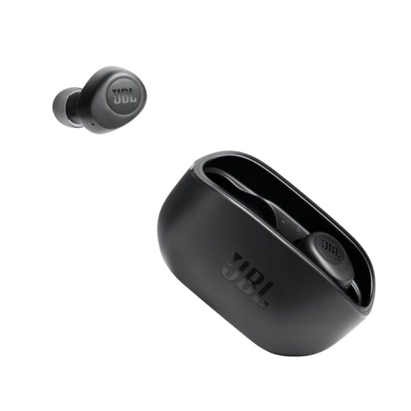 JBL VIBE 100 TWS - True Wireless In-Ear Headphones - Black JBL VIBE 100 TWS - True Wireless In-Ear Headphones - Black