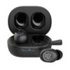 JLab JBuds Mini True Wireless Bluetooth Earbuds + Charging Case, Charcoal Black, IP55 Sweat and Dust Proof, Bluetooth Multipoint, Be Aware Audio, 3 EQ Sound Settings, Crystal... JLab JBuds Mini True Wireless Bluetooth Earbuds + Charging Case, Charcoal Black, IP55 Sweat and Dust Proof, Bluetooth Multipoint, Be Aware Audio, 3 EQ Sound Settings, Crystal...