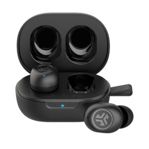JLab JBuds Mini True Wireless Bluetooth Earbuds + Charging Case, Charcoal Black, IP55 Sweat and Dust Proof, Bluetooth Multipoint, Be Aware Audio, 3 EQ Sound Settings, Crystal... JLab JBuds Mini True Wireless Bluetooth Earbuds + Charging Case, Charcoal Black, IP55 Sweat and Dust Proof, Bluetooth Multipoint, Be Aware Audio, 3 EQ Sound Settings, Crystal...