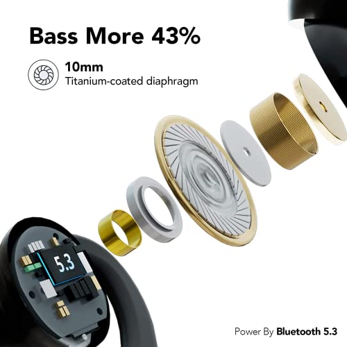 KT1 Q25 Wireless Earbuds Review Deep Bass Bluetooth 5.3 Sport Headphones