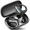 kurdene Wireless Earbuds Bluetooth Headphones Sport,Over Ear Buds with Deep Bass Sound,60Hrs Playtime Earphones Redesigned Comfort Fit with Earhooks for...