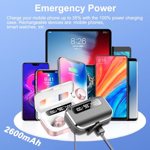 Lekaby Q26-RG Wireless Earbuds Review Powerful Bass Bluetooth 5.3 Headphones Comparison