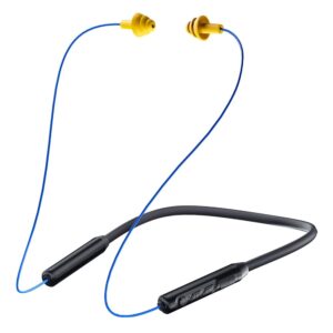 MIPEACE Bluetooth Earplug Headphones, Neckband Wireless Earbuds earplugs-29db Noise Reduction isolating in-Ear earplug Earphones and Controls,IPX5 sweatproof,19+Hour Battery(Blue) MIPEACE Bluetooth Earplug Headphones, Neckband Wireless Earbuds earplugs-29db Noise Reduction isolating in-Ear earplug Earphones and Controls,IPX5 sweatproof,19+Hour Battery(Blue)