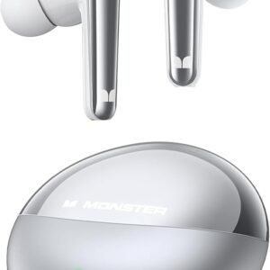 Monster N-Lite 203 AirLinks Wireless Earbuds, Bluetooth 5.3 Headphones HiFi Stereo, Wireless Earphones with HD Clear Call, 30H Playback, Touch Control, Type-C Charging, IPX6... Monster N-Lite 203 AirLinks Wireless Earbuds, Bluetooth 5.3 Headphones HiFi Stereo, Wireless Earphones with HD Clear Call, 30H Playback, Touch Control, Type-C Charging, IPX6...