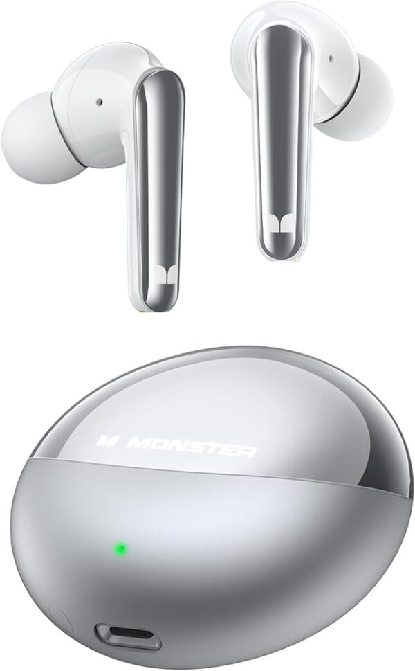 Monster N-Lite 203 AirLinks Wireless Earbuds, Bluetooth 5.3 Headphones HiFi Stereo, Wireless Earphones with HD Clear Call, 30H Playback, Touch Control, Type-C Charging, IPX6... Monster N-Lite 203 AirLinks Wireless Earbuds, Bluetooth 5.3 Headphones HiFi Stereo, Wireless Earphones with HD Clear Call, 30H Playback, Touch Control, Type-C Charging, IPX6...