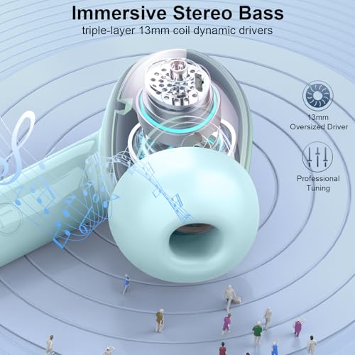 Nerunsa Wireless Earbuds 1 Review Deep Bass Bluetooth 5.4 Noise Cancelling Experience