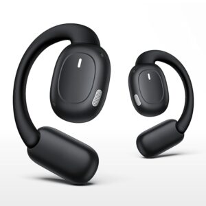 Open Ear Earbuds Bluetooth 5.4 Wireless Headphones 80hrs Playtime Open Ear Headphones with Digital Display Lightweight & Comfortable, Sports Earbuds with Earhooks for Running...