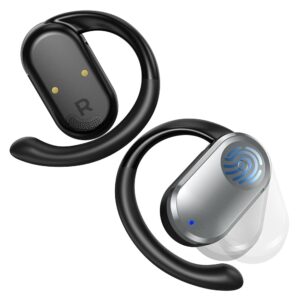 Open Ear Headphones, Bluetooth 5.3 Wireless Earbuds with Earhooks, 120° Rotation Angle Adjustment, 36 Hours Playtime, 1.5 Hours Fast Charging, Sweat Resistant, Sport Earphones... Open Ear Headphones, Bluetooth 5.3 Wireless Earbuds with Earhooks, 120° Rotation Angle Adjustment, 36 Hours Playtime, 1.5 Hours Fast Charging, Sweat Resistant, Sport Earphones...
