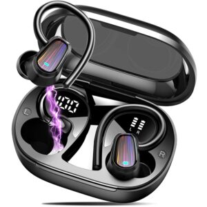 OYIB Wireless Earbuds Bluetooth 5.4 Headphones Sport, 50H Bluetooth Earbuds with Earhooks, Over Ear Bud Deep Bass with ENC Mic, IP7 Waterproof Wireless Earphone for... OYIB Wireless Earbuds Bluetooth 5.4 Headphones Sport, 50H Bluetooth Earbuds with Earhooks, Over Ear Bud Deep Bass with ENC Mic, IP7 Waterproof Wireless Earphone for...