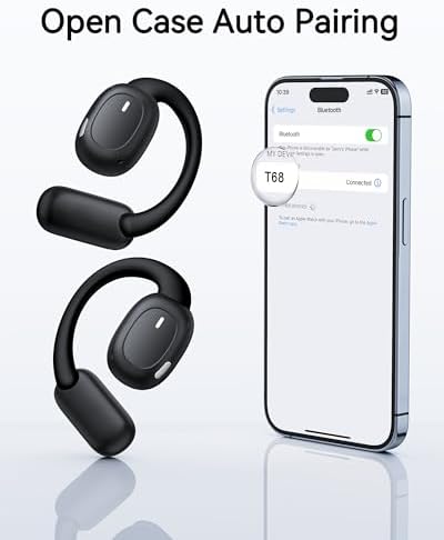 Phegittg T68 Open Ear Headphones Review Ultimate Lightweight Wireless Earbuds Experience
