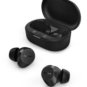 PHILIPS TAT1219 Wireless Earbuds,True Wireless Headphones,Powerful Bass with 10 mm Driver,Clear Call Quality with AI Mic,18 H Battery Life,Bluetooth 5.3,IPX4 Rating,Ergonomic...