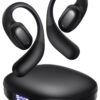 PSIER Open Ear Headphones, Air Conduction Headphones with Mic Bluetooth 5.3 Wireless Premium Stereo Sound Earbuds with 40H Playtime & Digital Display, IPX6 Earbuds for Running... PSIER Open Ear Headphones, Air Conduction Headphones with Mic Bluetooth 5.3 Wireless Premium Stereo Sound Earbuds with 40H Playtime & Digital Display, IPX6 Earbuds for Running...