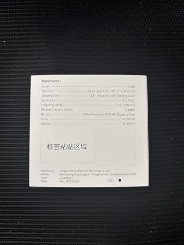 QXUFV QX68 Wireless Earbuds Review Deep Bass Long Playtime and Waterproof