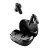 Skullcandy Smokin' Buds In-Ear Wireless Earbuds, 20 Hr Battery, 50% Renewable Plastics, Microphone, Works with iPhone Android and Bluetooth Devices - Black
