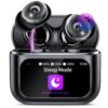 Sleep Earbuds Bluetooth 5.4 in Ear Smart Touch Screen Ear Buds, 48H Playtime Mini Sleep Headphones Small Design for Side Sleepers, Crystal-Clear Calls, 5 EQ Modes, IPX7...