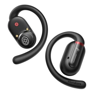 Soundcore by Anker V30i Open-Ear Headphones, Ultra-Comfort, Lightweight Design, Snug Fit, Ergonomic Ear Hooks, Robust Bass, 36H Playtime, Bluetooth 5.3, App Control, Clear...